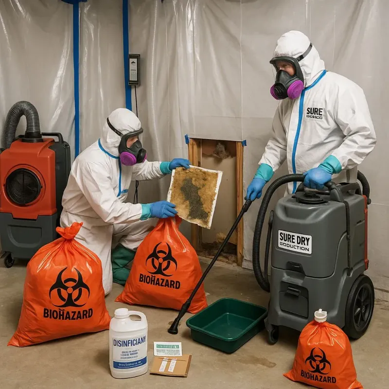 Contaminated Water Handling Protocols process in Chelsea, ME
